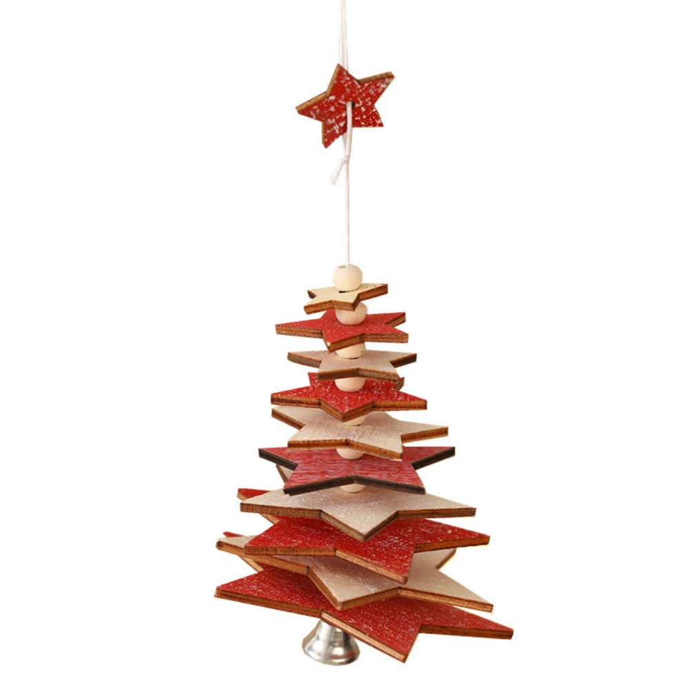 Christmas Pendants Wooden Creative Five-Pointed Star Snowflake Christmas Tree Three-Dimensional Small Ornaments
Christmas Pendants Wooden Creative Five-Pointed Star Snowflake Christmas Tree Three-Dimensional Small Ornaments