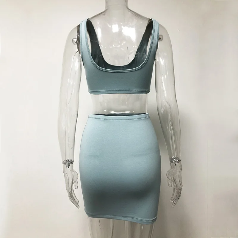 Summer 2 piece Set Women Clothing Two Piece Set Conjunto Feminino Women Crop Top And Skirt Set Two Piece Outfits Matching Sets
Summer 2 piece Set Women Clothing Two Piece Set Conjunto Feminino Women Crop Top And Skirt Set Two Piece Outfits Matching Sets