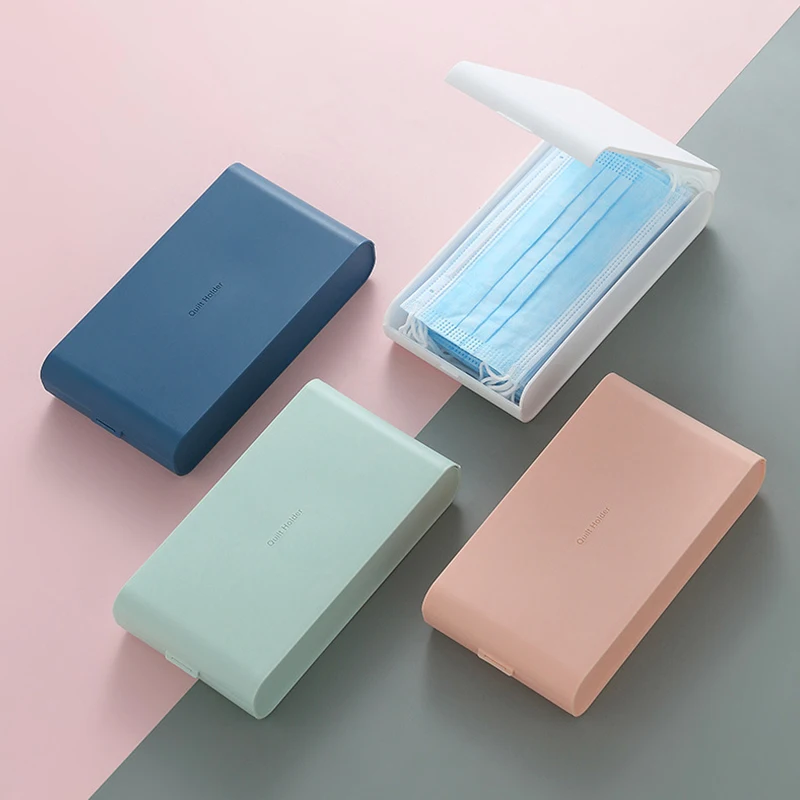 Mouth Mask Organizer Storage Box Household Moisture-proof Mask Box Go Out Dustproof Storage Mask Container Organizer Holder 
Mouth Mask Organizer Storage Box Household Moisture-proof Mask Box Go Out Dustproof Storage Mask Container Organizer Holder
