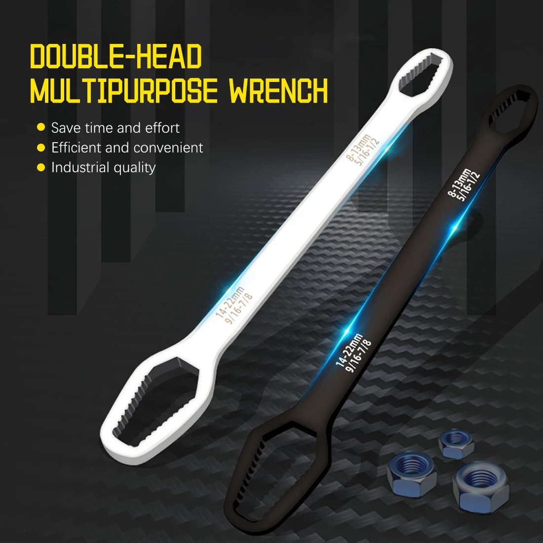 Universal 8-22mm Double-Head Spanner Ratchet Wrench Key Set Screw Nuts Wrenches Repair Self-Tightening Hand Tools
Universal 8-22mm Double-Head Spanner Ratchet Wrench Key Set Screw Nuts Wrenches Repair Self-Tightening Hand Tools