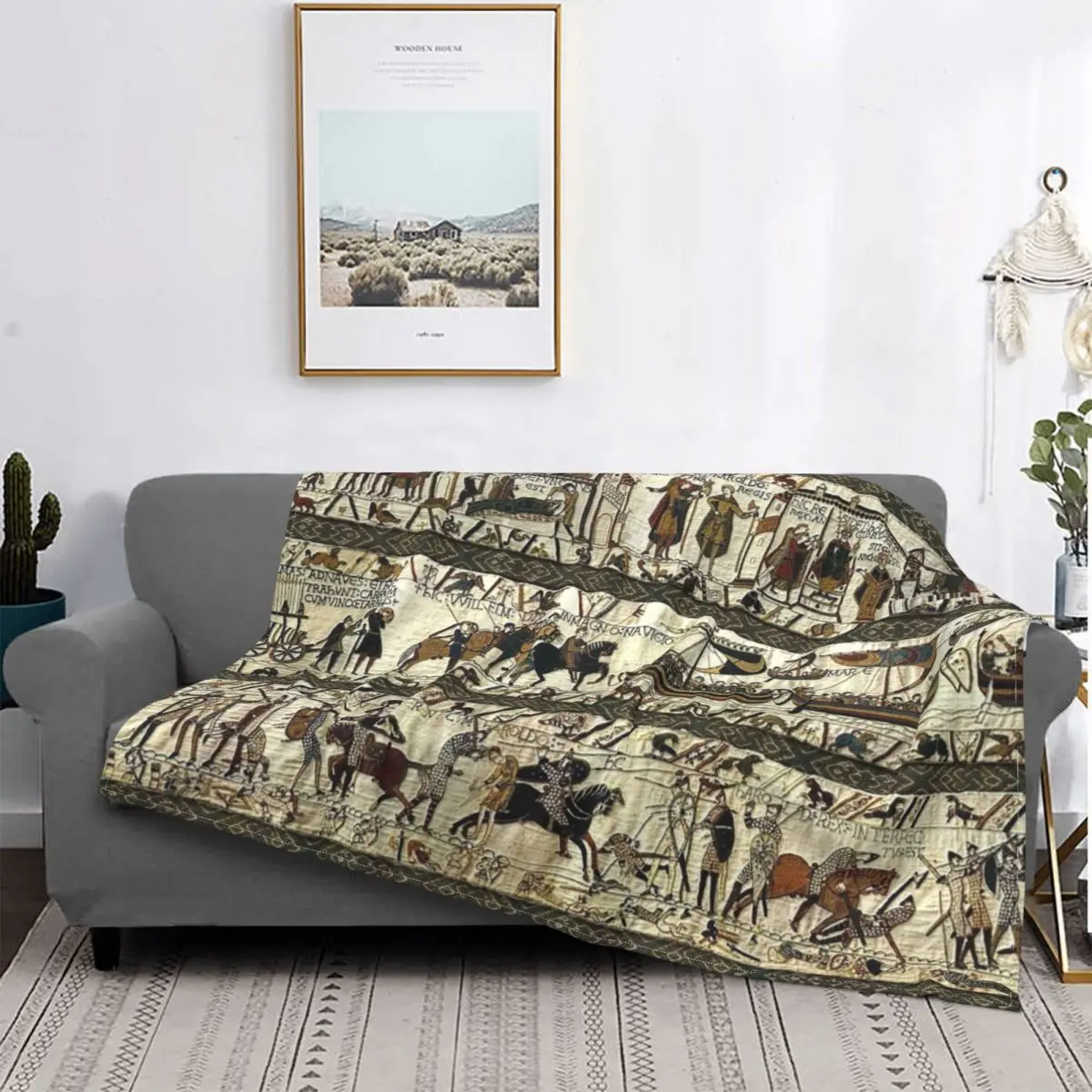 Bayeux-manta gruesa supersuave de felpa para montar caballos y poni, manta de lana para cama, colcha de terciopelo para Picnic 
Bayeux-manta gruesa supersuave de felpa para montar caballos y poni, manta de lana para cama, colcha de terciopelo para Picnic