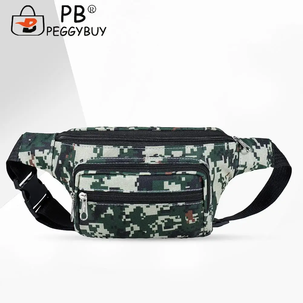 Camouflage Printing Messenger Bag Waist Packs Fashion Men Large Capacity Camouflage Nylon Pouch Phone Package Travel 
Camouflage Printing Messenger Bag Waist Packs Fashion Men Large Capacity Camouflage Nylon Pouch Phone Package Travel