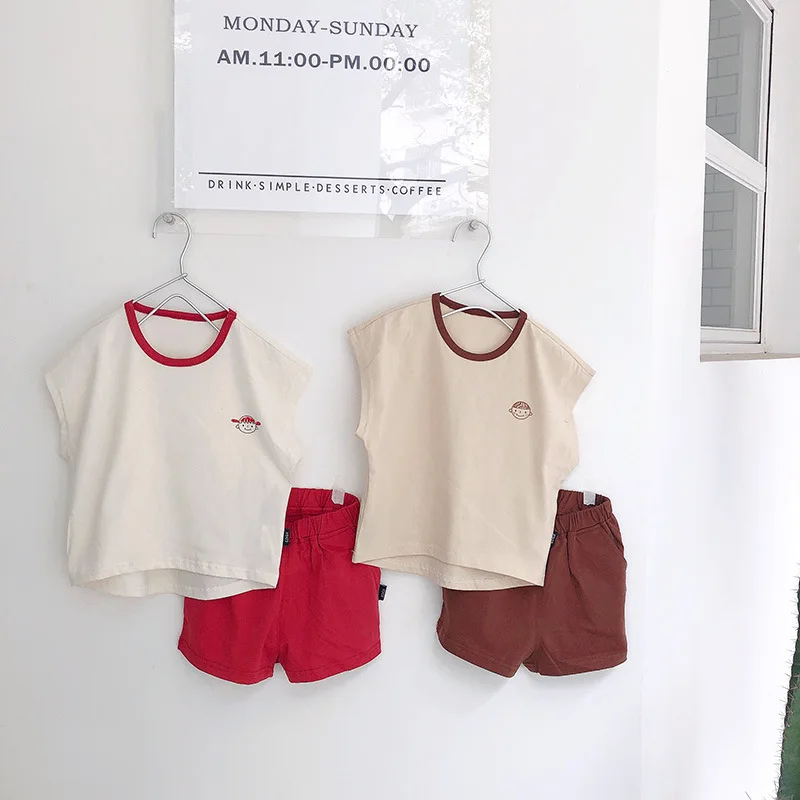 Summer children clothing sets solid toddler girls clothing sets top+pant 2Pcs/sets kids casual boys clothes sport suits outfit
Summer children clothing sets solid toddler girls clothing sets top+pant 2Pcs/sets kids casual boys clothes sport suits outfit
