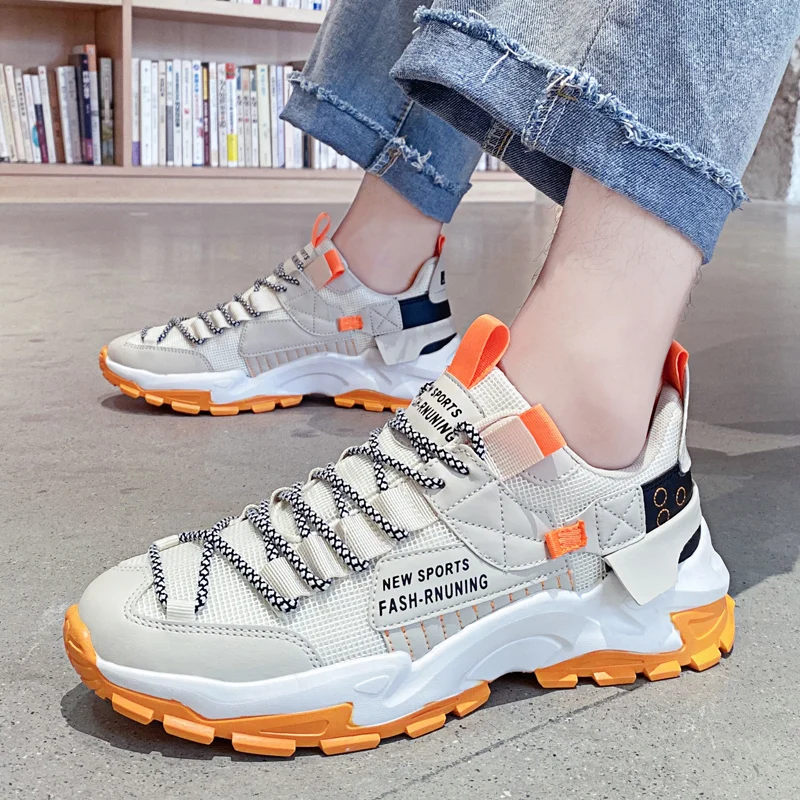 2020 Autumn New Fashion Men's Casual Shoes Vulcanize Shoes Rubber Trend Men Sheos Comfortable Outdoor Sneakers
2020 Autumn New Fashion Men's Casual Shoes Vulcanize Shoes Rubber Trend Men Sheos Comfortable Outdoor Sneakers