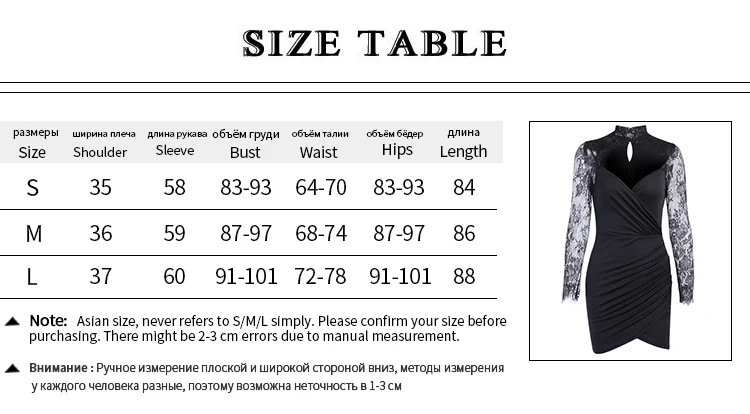 2020 New Arrival Spring Dress Sexy Black Color Party Clothes Mesh Lace Sleeve Dresses Hollow Out Bodycon Dress Vestidos Dropship
2020 New Arrival Spring Dress Sexy Black Color Party Clothes Mesh Lace Sleeve Dresses Hollow Out Bodycon Dress Vestidos Dropship