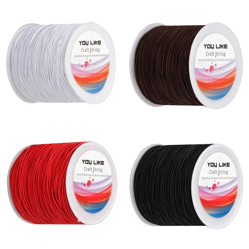 0.8-1.5mm/roll DIY Elastic Beading Thread Jewelry Making Supplies Bracelet Necklace Anklet Elastic Wire Thread Jewelry Materials
0.8-1.5mm/roll DIY Elastic Beading Thread Jewelry Making Supplies Bracelet Necklace Anklet Elastic Wire Thread Jewelry Materials