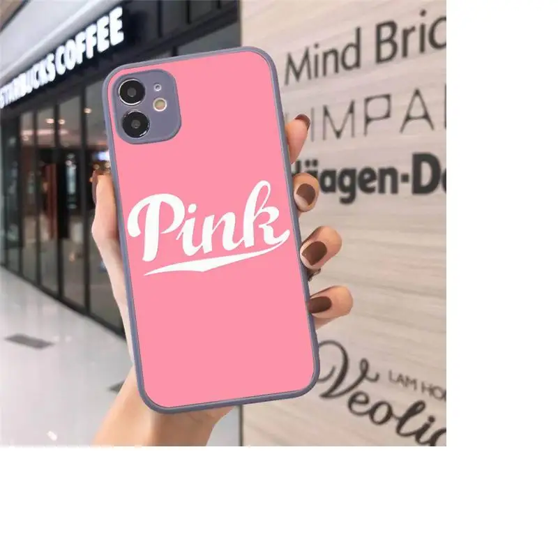 pink Text glitter words Phone Case Matte transparent For Gray iPhone 12 Mini 11 Pro XR XS Max 7 8 Plus X Back Cover
pink Text glitter words Phone Case Matte transparent For Gray iPhone 12 Mini 11 Pro XR XS Max 7 8 Plus X Back Cover
