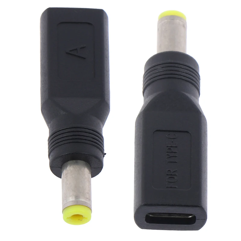 1pcs USB 3.1 Type C USB-C Female To 5.5mm X 2.5mm Male DC Power Charging Adaptor Connector
1pcs USB 3.1 Type C USB-C Female To 5.5mm X 2.5mm Male DC Power Charging Adaptor Connector