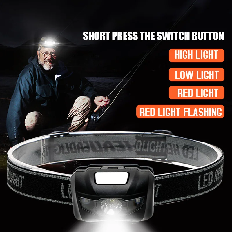 Headlamp Red Light Bicycle Bike Camping Sporting Goods Head Torch Lamp Super Bright 4modes Hiking Fishing Headlight Running
Headlamp Red Light Bicycle Bike Camping Sporting Goods Head Torch Lamp Super Bright 4modes Hiking Fishing Headlight Running