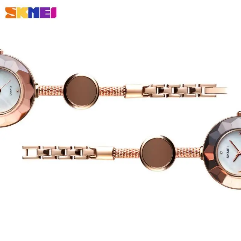 SKMEI Luxury Women Bracelet Watches 2020 3Bar Waterproof Stainless Steel Strap Quartz Ladies Wristwatches Fashion Reloj Mujer
SKMEI Luxury Women Bracelet Watches 2020 3Bar Waterproof Stainless Steel Strap Quartz Ladies Wristwatches Fashion Reloj Mujer
