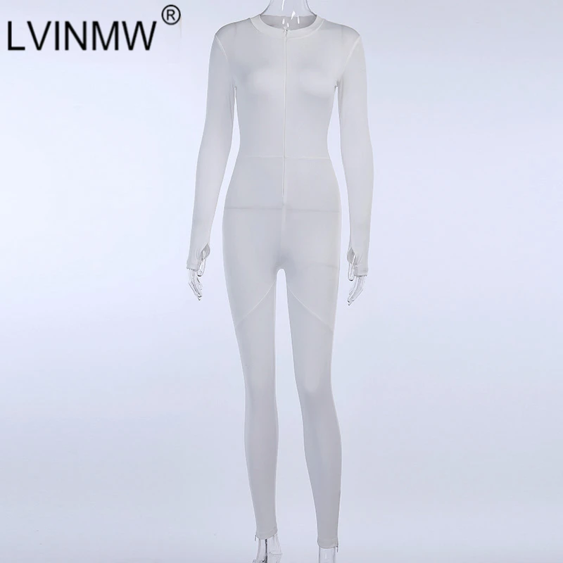 LVINMW 2020 Hot Fashion Skinny Zipper Jumpsuit O Neck Long Sleeve Jumpsuits Fitness Sporty Rompers Female Streetwear Outfits
LVINMW 2020 Hot Fashion Skinny Zipper Jumpsuit O Neck Long Sleeve Jumpsuits Fitness Sporty Rompers Female Streetwear Outfits