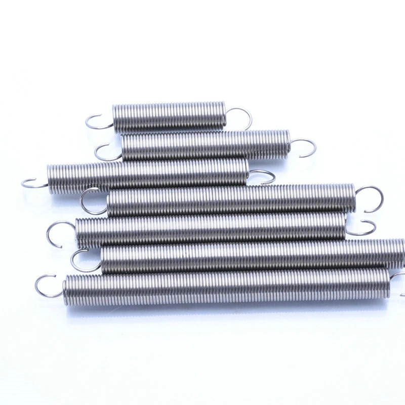 304 Stainless Steel Extension Spring Tension Spring Draught Spring Wire Diameter 0.8mm Outer Diameter 8mm Pullback Spring
304 Stainless Steel Extension Spring Tension Spring Draught Spring Wire Diameter 0.8mm Outer Diameter 8mm Pullback Spring