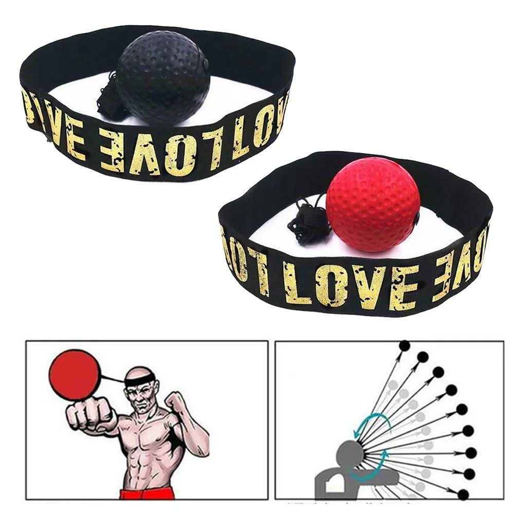 Boxing Reflex Ball With Head Band Muay Thai Boxing Balloon Speed For Training Reaction Time Training Trainer
Boxing Reflex Ball With Head Band Muay Thai Boxing Balloon Speed For Training Reaction Time Training Trainer