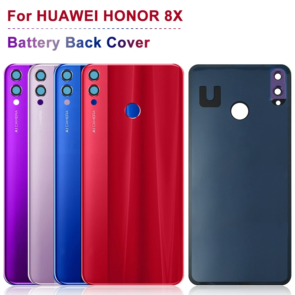 100% brand new battery back cover for Huawei Honor 8X battery glass back cover shell battery back cover + lens + LOGO
100% brand new battery back cover for Huawei Honor 8X battery glass back cover shell battery back cover + lens + LOGO