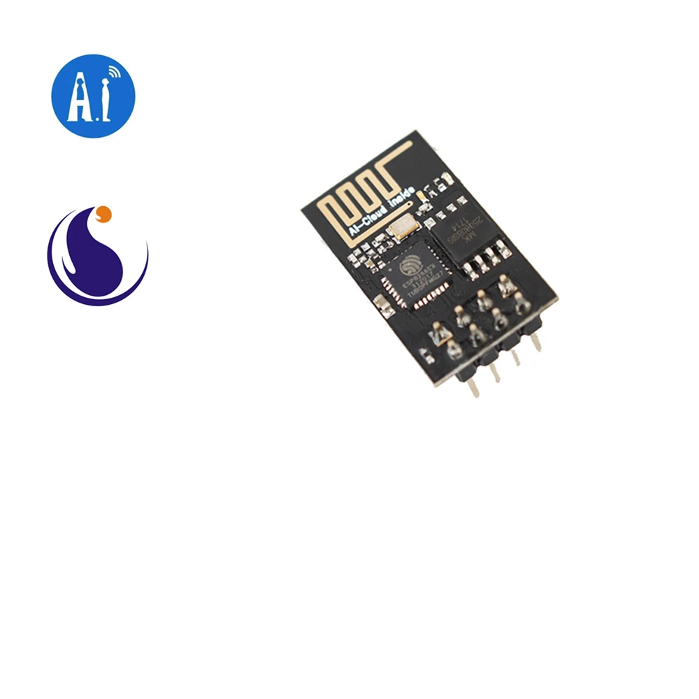 ESP 01 Ai Thinker 2 4 ГГц Wi Fi модуль ESP8266EX чип/последовательный для Fi/беспроводного