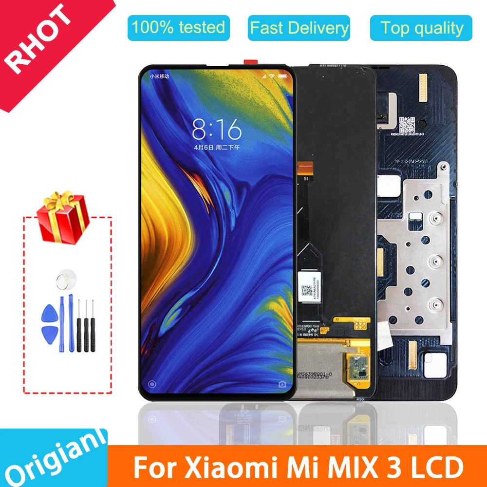 ЖК-дисплей AMOLED 6,39 дюйма для Xiaomi Mi Mix 3, сменный ЖК-дисплей с сенсорным экраном и дигитайзером в сборе для Xiaomi MI Mix 3
ЖК-дисплей AMOLED 6,39 дюйма для Xiaomi Mi Mix 3, сменный ЖК-дисплей с сенсорным экраном и дигитайзером в сборе для Xiaomi MI Mix 3