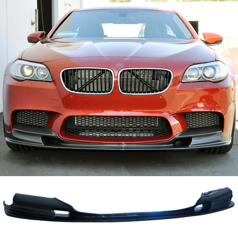 3 D стильный передний спойлер из углеродного волокна для BMW 5 Series F10 M5|carbon fiber front