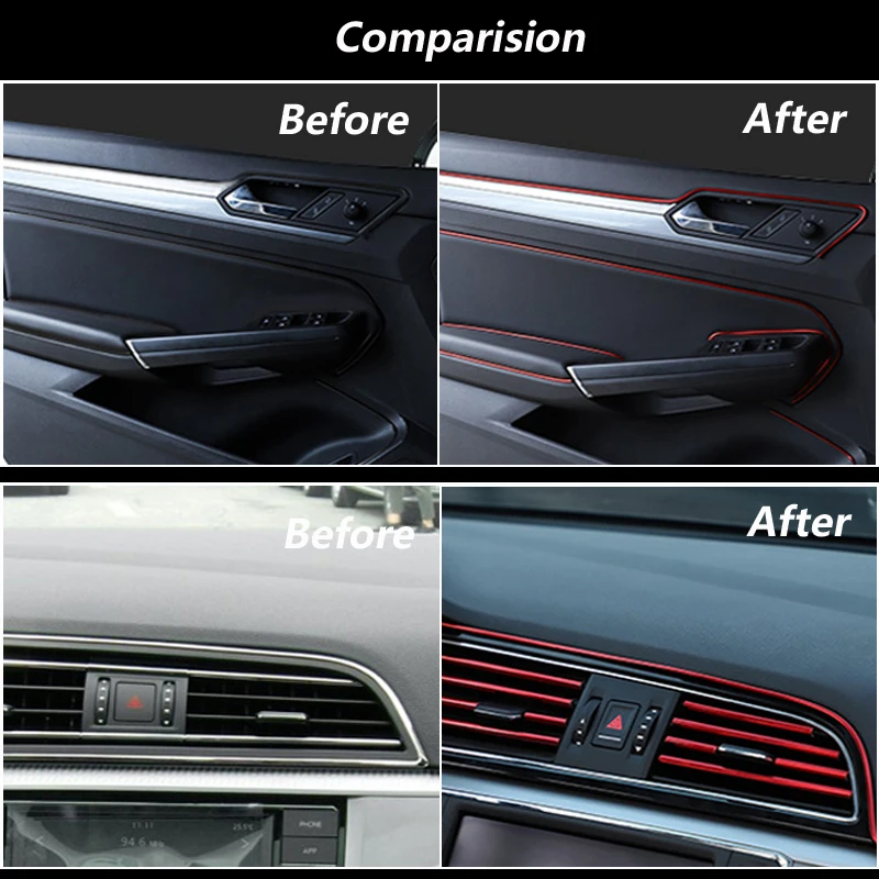 Car Interior Decoration Moulding Trim Strips Auto Accessories For Ford Focus 2 1 Fiesta Mondeo 4 3 Transit Fusion Ranger Mustang
Car Interior Decoration Moulding Trim Strips Auto Accessories For Ford Focus 2 1 Fiesta Mondeo 4 3 Transit Fusion Ranger Mustang