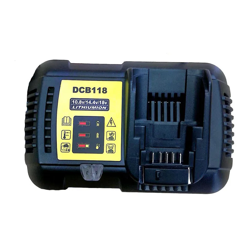 Фото Зарядное устройство для литий ионных аккумуляторов DCB118 10 8 а DeWalt 14 4 в 12 В 18 макс. 60
