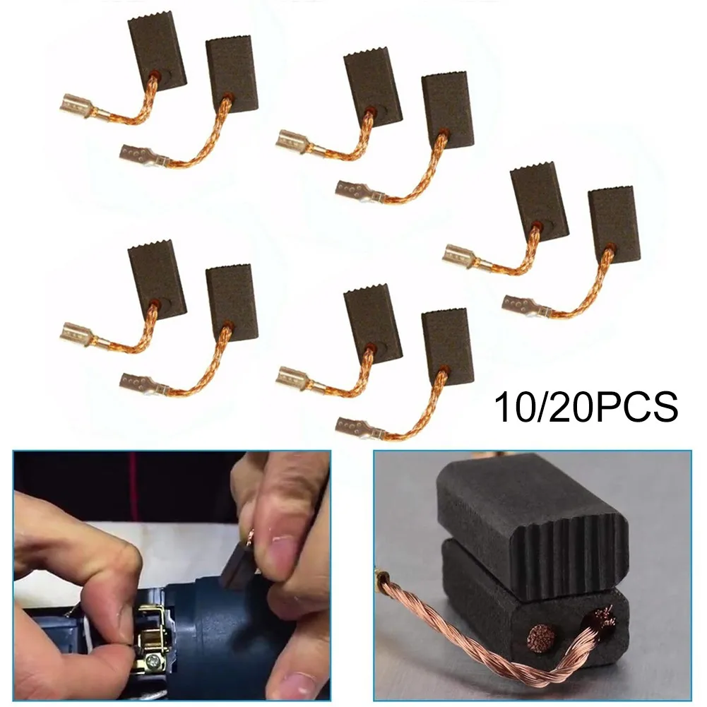 10/20Pcs 6.5×8×13.5mm Carbon Brush For Bosch GWS7-100 GWS7-125 GWS7-100T GWS7-100TE GWS7-125T GWS7-125TE Angle Grinder Polisher
10/20Pcs 6.5×8×13.5mm Carbon Brush For Bosch GWS7-100 GWS7-125 GWS7-100T GWS7-100TE GWS7-125T GWS7-125TE Angle Grinder Polisher