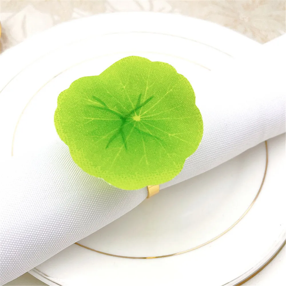 12pcs new hotel simulation lotus leaf napkin buckle green napkin ring napkin ring mouth napkin ring factory direct sales free sh
12pcs new hotel simulation lotus leaf napkin buckle green napkin ring napkin ring mouth napkin ring factory direct sales free sh