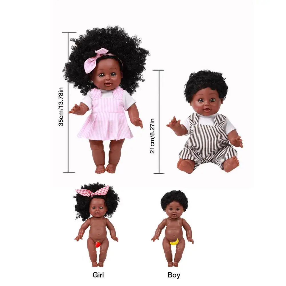 Black Baby Doll African Newborn Doll Silicone Toy Gift For Kids Black Baby Doll African Newborn Doll Silicone Toy Gift For Child
Black Baby Doll African Newborn Doll Silicone Toy Gift For Kids Black Baby Doll African Newborn Doll Silicone Toy Gift For Child