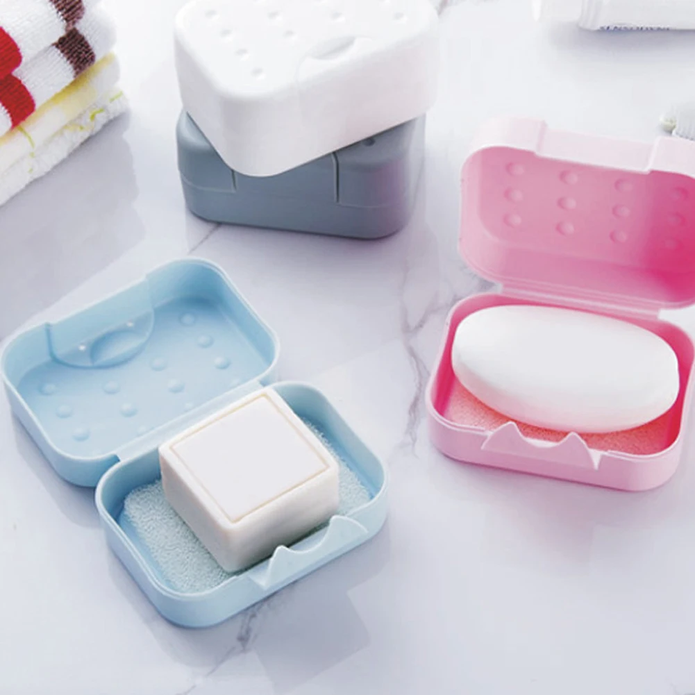 1pc Soap Box Hygienic Holder Easy To Carry Soap Box Bathroom Bowl Shower Cover Soap Organizer
1pc Soap Box Hygienic Holder Easy To Carry Soap Box Bathroom Bowl Shower Cover Soap Organizer