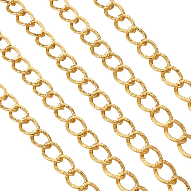 5m 20x15x1.8mm Aluminium Twisted Chains Curb Chains Unwelded for Jewelry Making DIY Bracelet Necklace Accessories Finding
5m 20x15x1.8mm Aluminium Twisted Chains Curb Chains Unwelded for Jewelry Making DIY Bracelet Necklace Accessories Finding