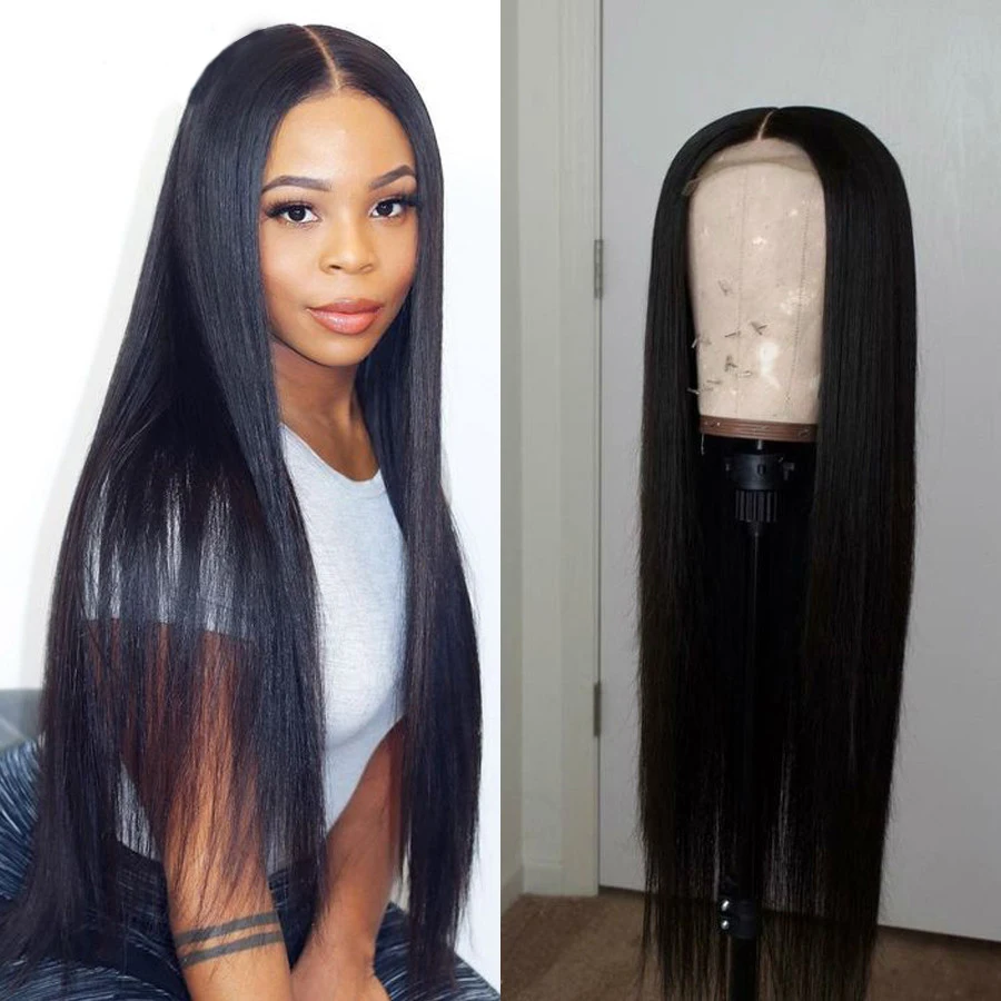 Lace Front Human Hair Wigs Pre Plucked Straight Lace Wig 4x4 Lace Closure Wig Lace Frontal Brazilian Hair Wig
Lace Front Human Hair Wigs Pre Plucked Straight Lace Wig 4x4 Lace Closure Wig Lace Frontal Brazilian Hair Wig