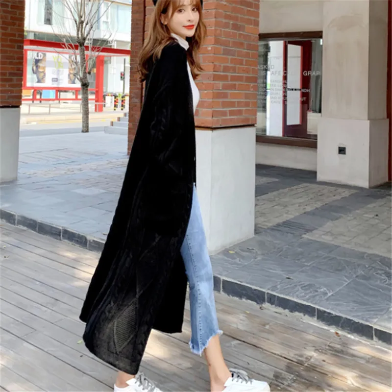 New Oversize Women's Sweaters Autumn Winter sweater Vintage buttons Long Cardigans Single Breasted Puff Sleeve Loose Cardigan
New Oversize Women's Sweaters Autumn Winter sweater Vintage buttons Long Cardigans Single Breasted Puff Sleeve Loose Cardigan