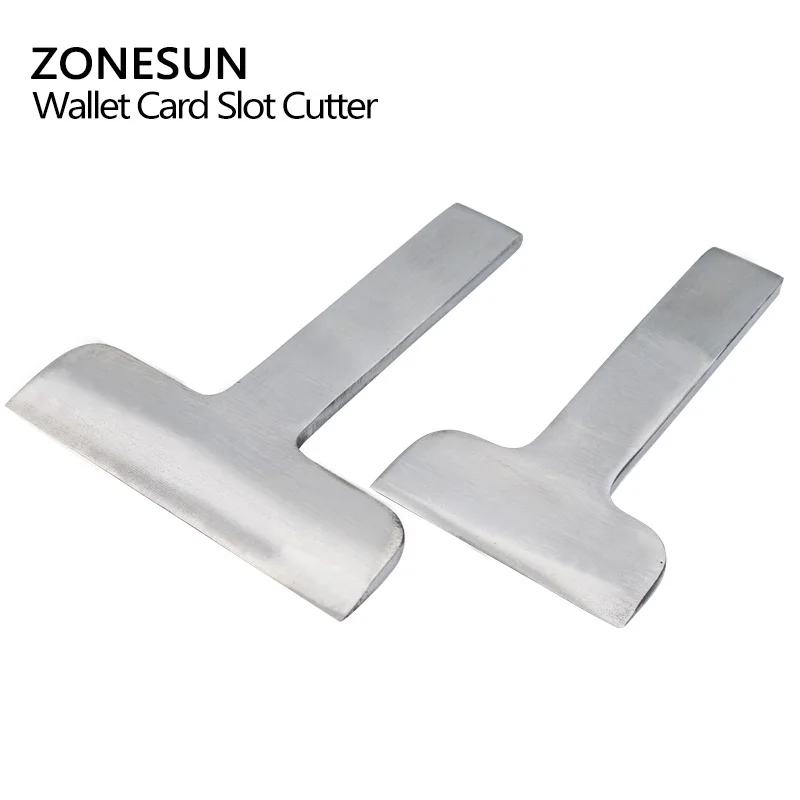 ZONESUN 2 Pcs Leather Hand Punch Wallet Card Cutter 57mm 87mm Straight Sharp Edge Punching Tool
ZONESUN 2 Pcs Leather Hand Punch Wallet Card Cutter 57mm 87mm Straight Sharp Edge Punching Tool