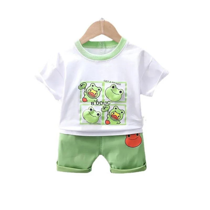 Baby Infant Clothing New Summer Children Boys Girls O-Neck T Shirt Shorts 2Pcs/sets Kid Cartoon Clothes Toddler Sports Tracksuit
Baby Infant Clothing New Summer Children Boys Girls O-Neck T Shirt Shorts 2Pcs/sets Kid Cartoon Clothes Toddler Sports Tracksuit