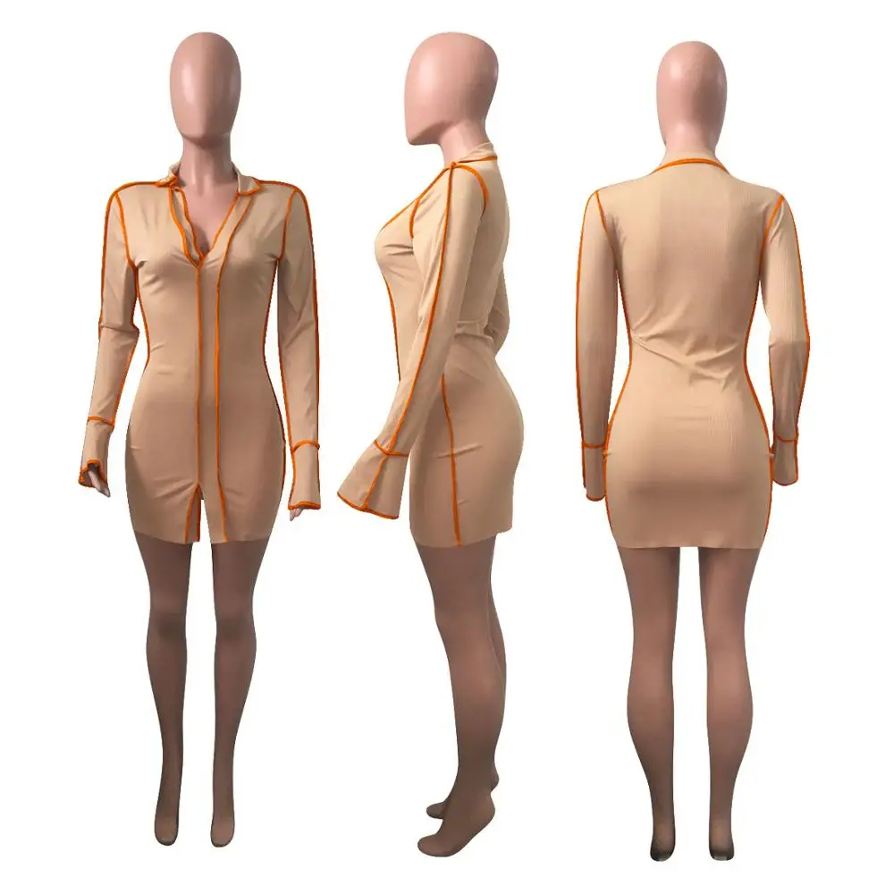 Adogirl Plain Color Patchwork Bodycon Mini Dresses for Women Long Sleeve Skinny Clubwear Girls Party Slit Dress Vestidos Mujer
Adogirl Plain Color Patchwork Bodycon Mini Dresses for Women Long Sleeve Skinny Clubwear Girls Party Slit Dress Vestidos Mujer