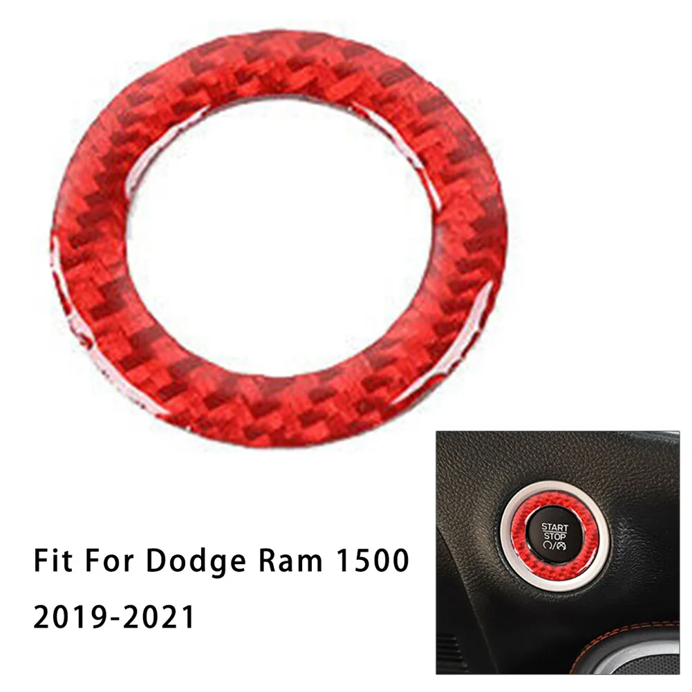 Накладка кнопки запуска, кольцевой остановочный двигатель для Dodge Ram 1500 2019-2021, красный Карбон, практичная
Накладка кнопки запуска, кольцевой остановочный двигатель для Dodge Ram 1500 2019-2021, красный Карбон, практичная