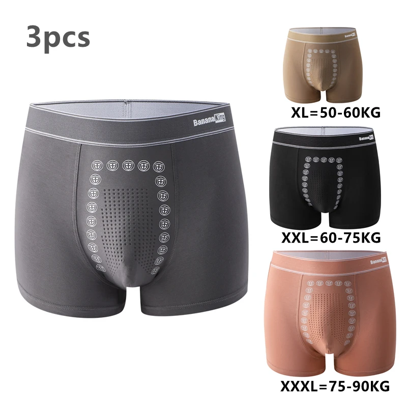 3 Pieces Men's Panties Fashion Boxer Shorts Men's Panties Sexy Underwear Comfortable Large Size Boxer Shorts Supple Underwear
3 Pieces Men's Panties Fashion Boxer Shorts Men's Panties Sexy Underwear Comfortable Large Size Boxer Shorts Supple Underwear