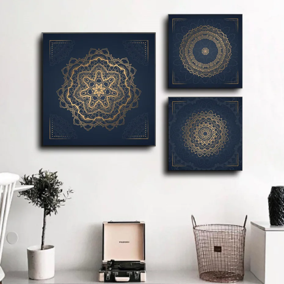 Nordic Retro Mandala Canvas Painting Poster Gold Pattern Round Art Wall Art Canvas Printing Bedroom Living Room Home Decoration
Nordic Retro Mandala Canvas Painting Poster Gold Pattern Round Art Wall Art Canvas Printing Bedroom Living Room Home Decoration