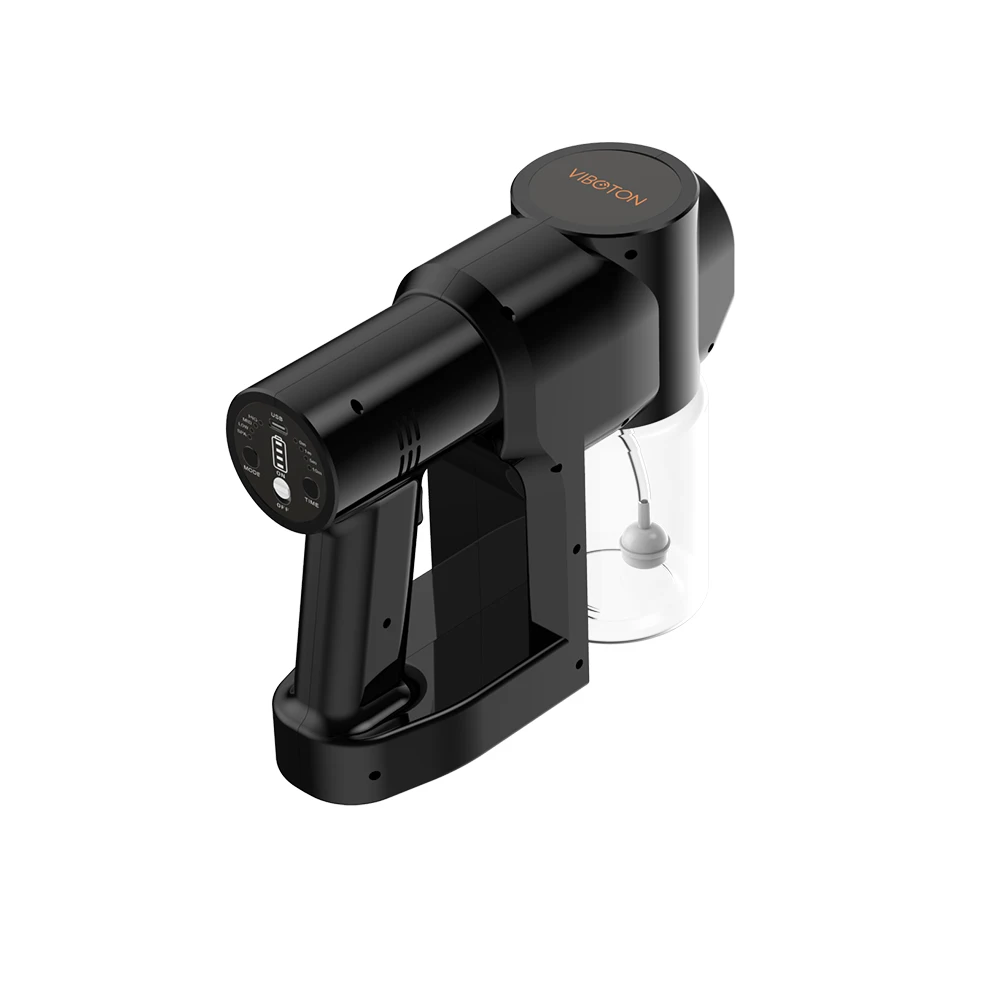 Wireless Nano Blue Light Steam Spray Disinfection Sprayer Gun USB Charging
Wireless Nano Blue Light Steam Spray Disinfection Sprayer Gun USB Charging