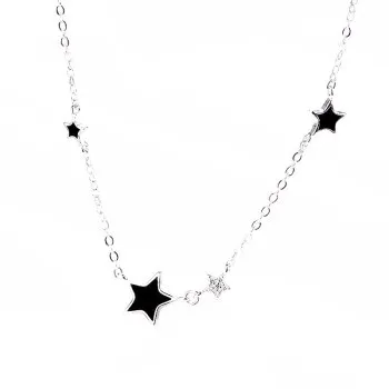 Simple Item Drop Glue Five-corner Star Pendant Necklace Set Zircon Small Star Temperament Collar Collar Necklace KXL-1097
Simple Item Drop Glue Five-corner Star Pendant Necklace Set Zircon Small Star Temperament Collar Collar Necklace KXL-1097