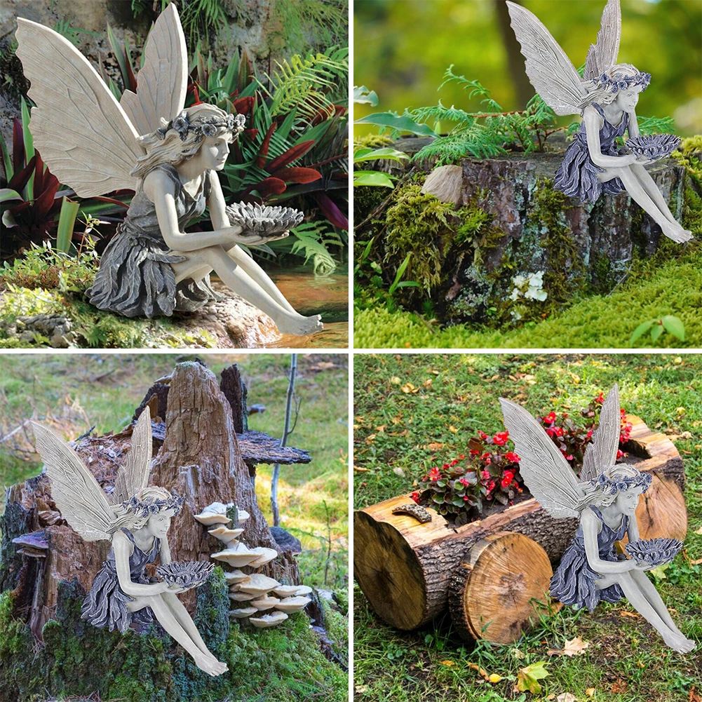 Sunflower Fairy Angel Sitting Statue Resin Sculpture Realistic Figure Ornament Yard Art Garden Window Table Patio Outdoors Decor
Sunflower Fairy Angel Sitting Statue Resin Sculpture Realistic Figure Ornament Yard Art Garden Window Table Patio Outdoors Decor