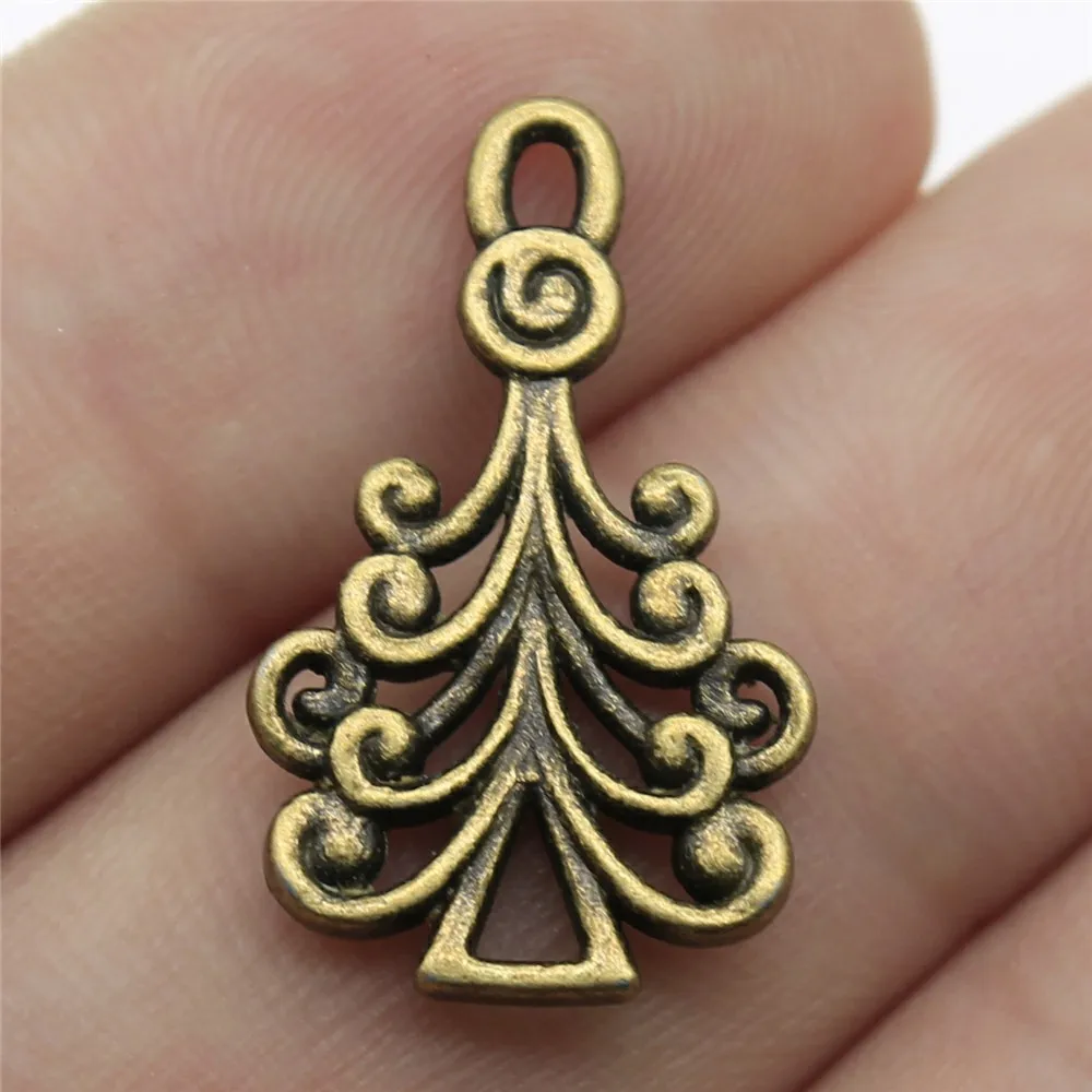 10Pcs 23x14mm Tree Charms Hand Made Jewelry Accessories For Jewelry Making Antique Bronze Color Alloy Pendant Charms
10Pcs 23x14mm Tree Charms Hand Made Jewelry Accessories For Jewelry Making Antique Bronze Color Alloy Pendant Charms