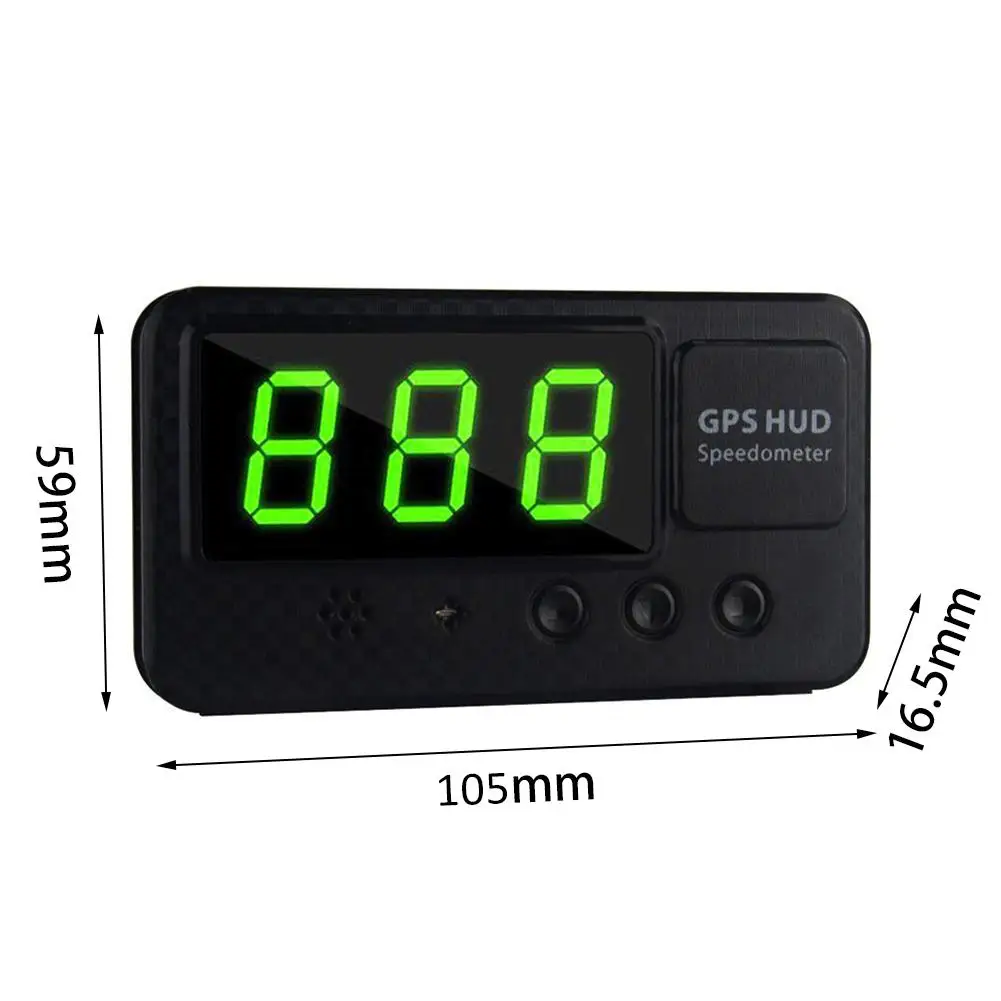 C60S Digital Car GPS Head-up Display Speedometer Speed Display KM/h MPH Overspeed Warning For Car Bike Motorcycle
C60S Digital Car GPS Head-up Display Speedometer Speed Display KM/h MPH Overspeed Warning For Car Bike Motorcycle