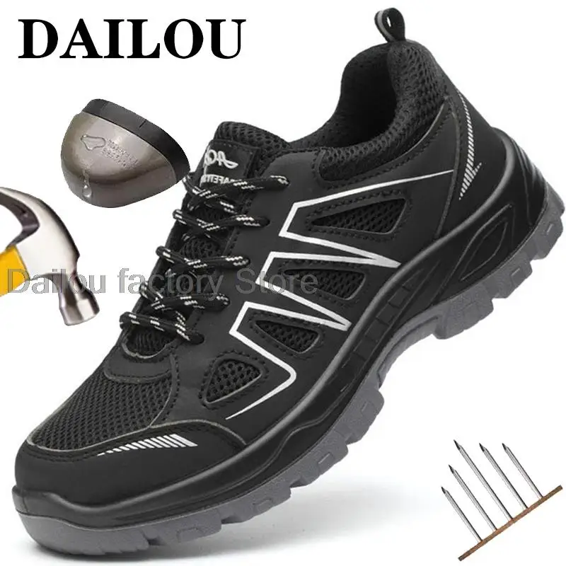 Breathable Work Safety Shoes Men Women Steel Toe Shoes Work Boots Indestructible Shoes Puncture-Proof Safety Boots Work Sneakers
Breathable Work Safety Shoes Men Women Steel Toe Shoes Work Boots Indestructible Shoes Puncture-Proof Safety Boots Work Sneakers