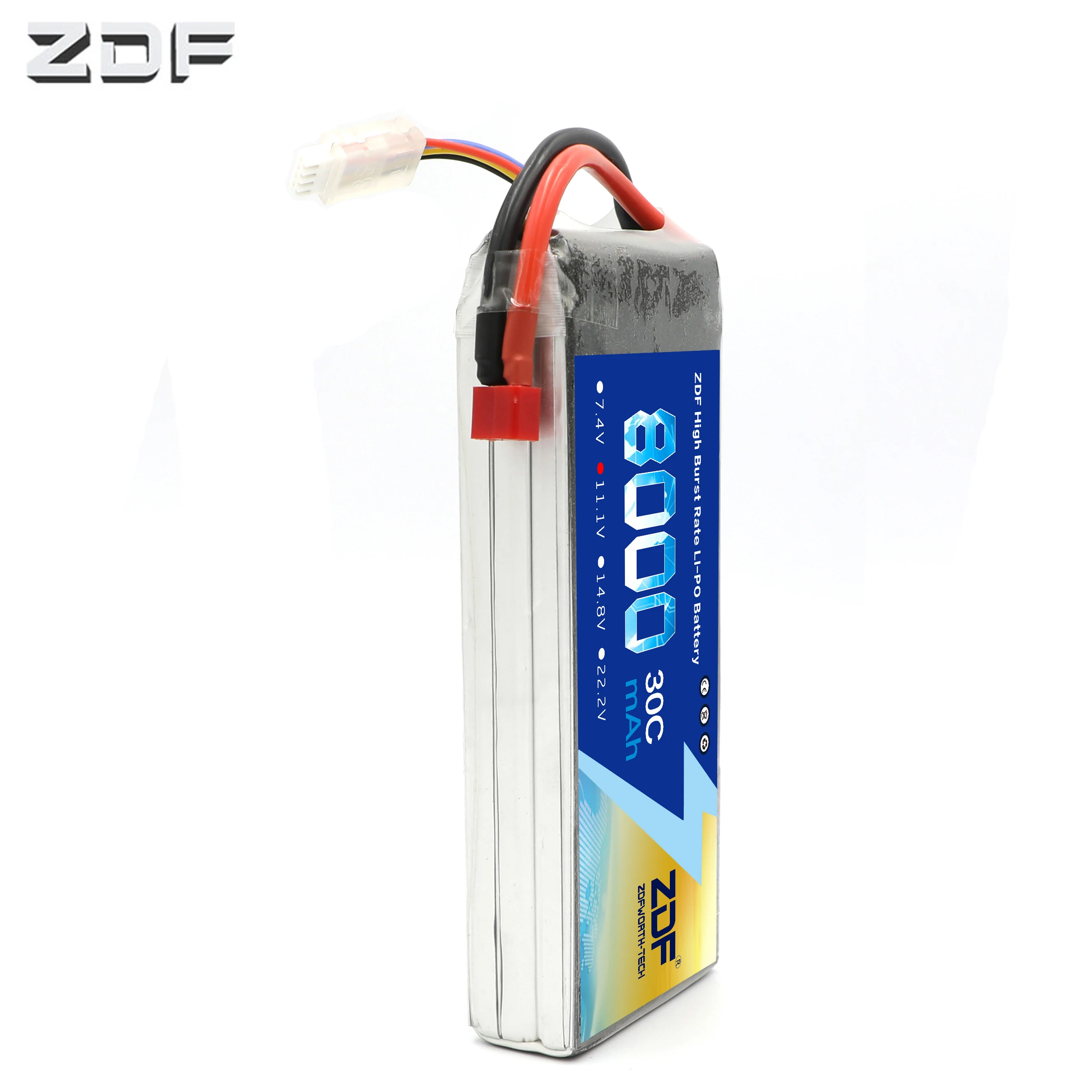 2019 ZDF хорошее качество 11 1 V 3S 8000MAH 30C 60C Lipo аккумулятор ру AKKU батарея для самолета
