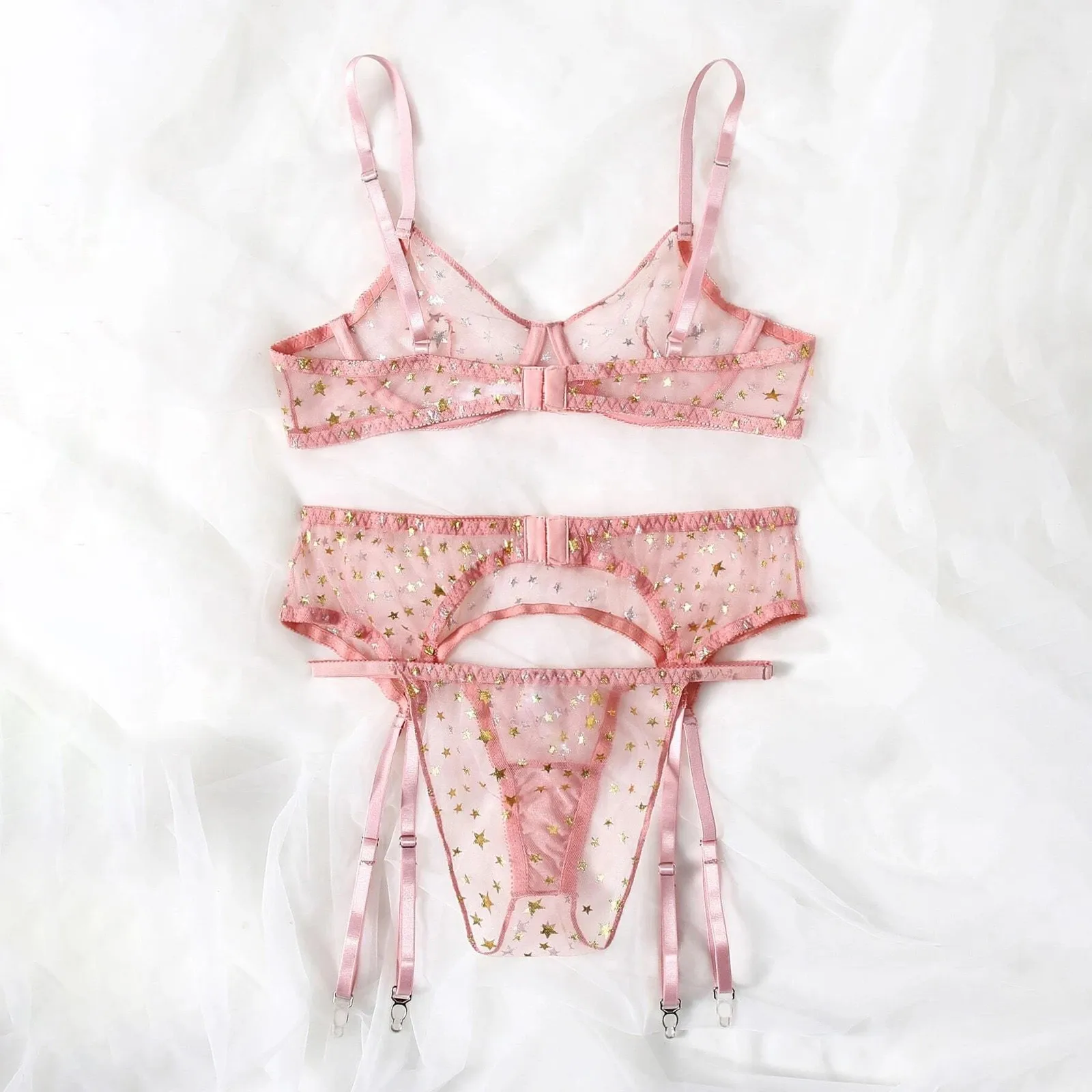 Women Underwear Sexy Lingerie Mesh Garter Bra And Thong Sets Sensual Lingerie Woman Embroidery Wireless Bras Underwear Set Sexy
Women Underwear Sexy Lingerie Mesh Garter Bra And Thong Sets Sensual Lingerie Woman Embroidery Wireless Bras Underwear Set Sexy