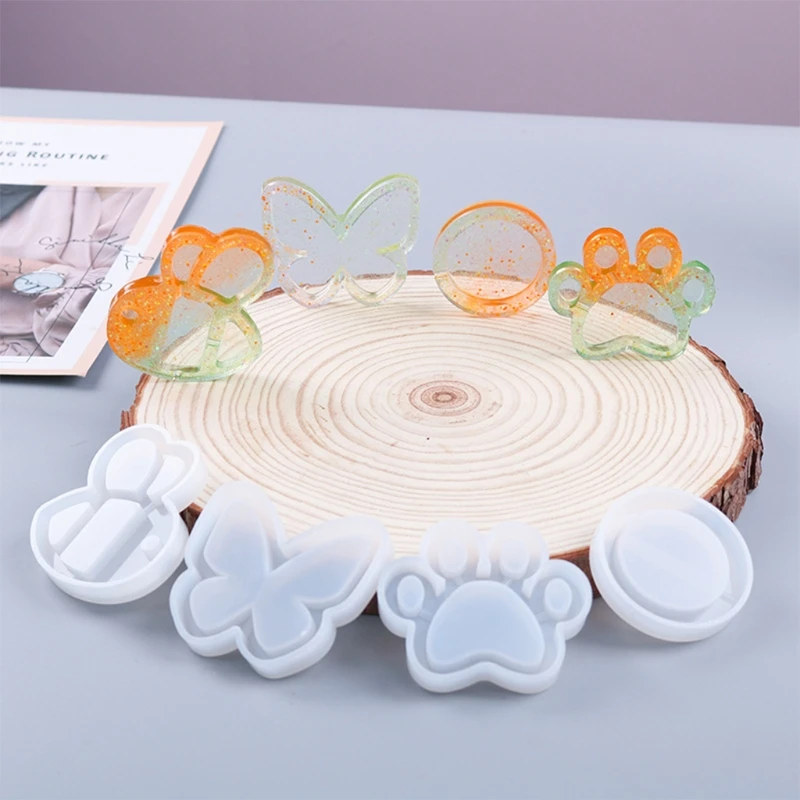 4 Pcs/Set Shaker Quicksand Crystal Epoxy Resin Mold DIY Crafts Making Tool Jewelry Pendant Silicone Mould
4 Pcs/Set Shaker Quicksand Crystal Epoxy Resin Mold DIY Crafts Making Tool Jewelry Pendant Silicone Mould