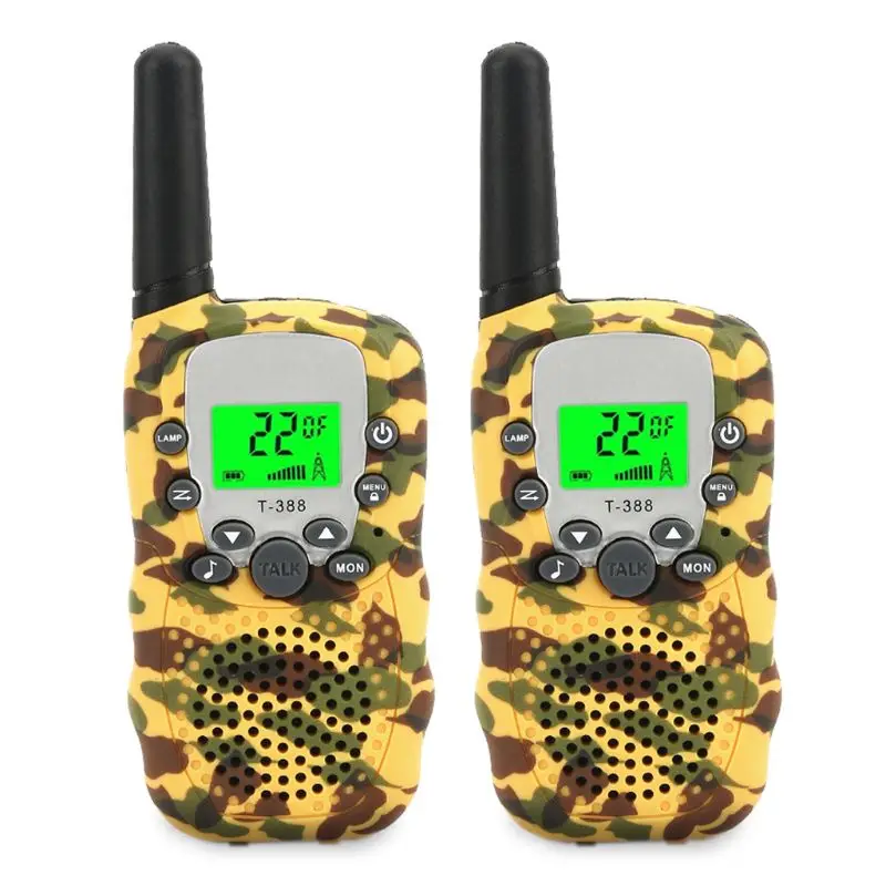 2 Pack Walkie Talkies for Kids, 2 Mile Range, - Good Gift
2 Pack Walkie Talkies for Kids, 2 Mile Range, - Good Gift