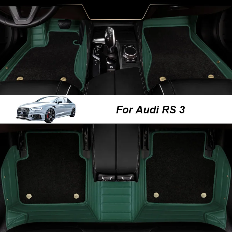 Кожаные автомобильные коврики на заказ для Audi RS3 2017 2018 RS4 2013 2020 2017 RS6 2016 RS7 2014 коврики Аксессуары для ног
Кожаные автомобильные коврики на заказ для Audi RS3 2017 2018 RS4 2013 2020 2017 RS6 2016 RS7 2014 коврики Аксессуары для ног