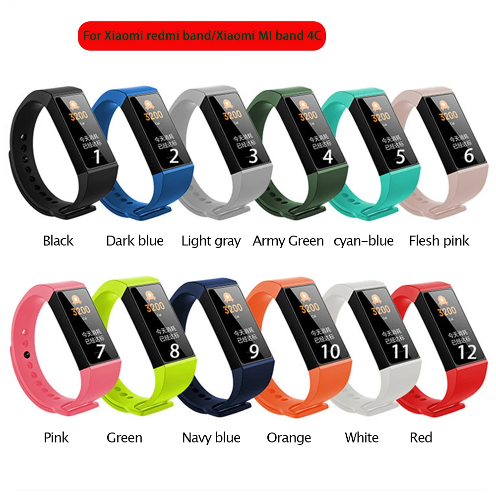 For Xiaomi Mi Band 4C Silicon Watch Strap For Xiaomi Mi Smart Band 4C Smart Bracelet Strap Replacement Silicone Watch Wristband
For Xiaomi Mi Band 4C Silicon Watch Strap For Xiaomi Mi Smart Band 4C Smart Bracelet Strap Replacement Silicone Watch Wristband