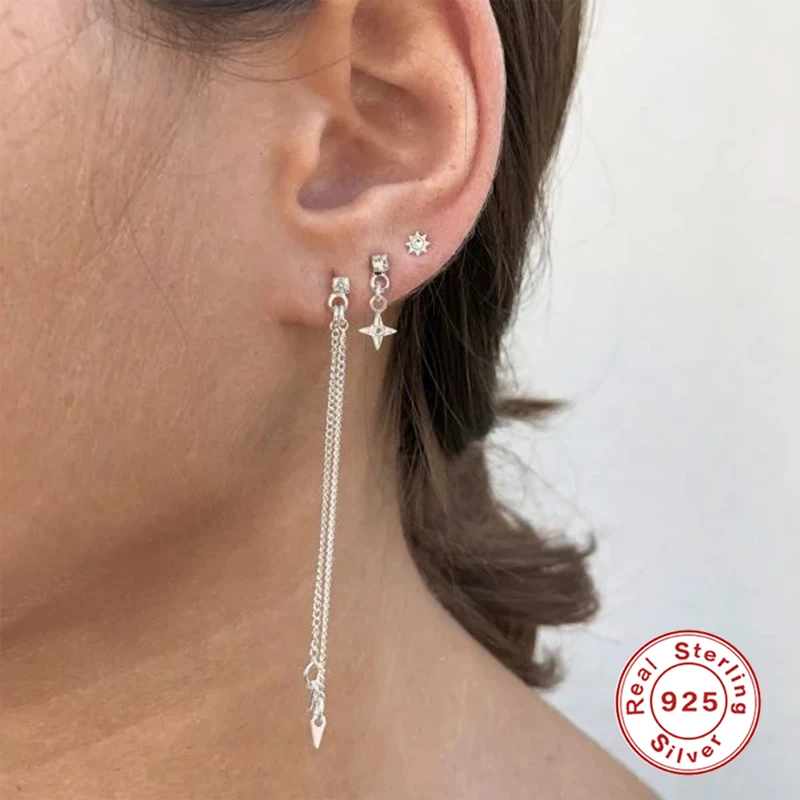 CANNER Gold Color Zircon Stud Earrings for Women 925 Sterling Silver Mini Evil Eyes Star Crystal Stud Earrings Tiny Earing Gift
CANNER Gold Color Zircon Stud Earrings for Women 925 Sterling Silver Mini Evil Eyes Star Crystal Stud Earrings Tiny Earing Gift