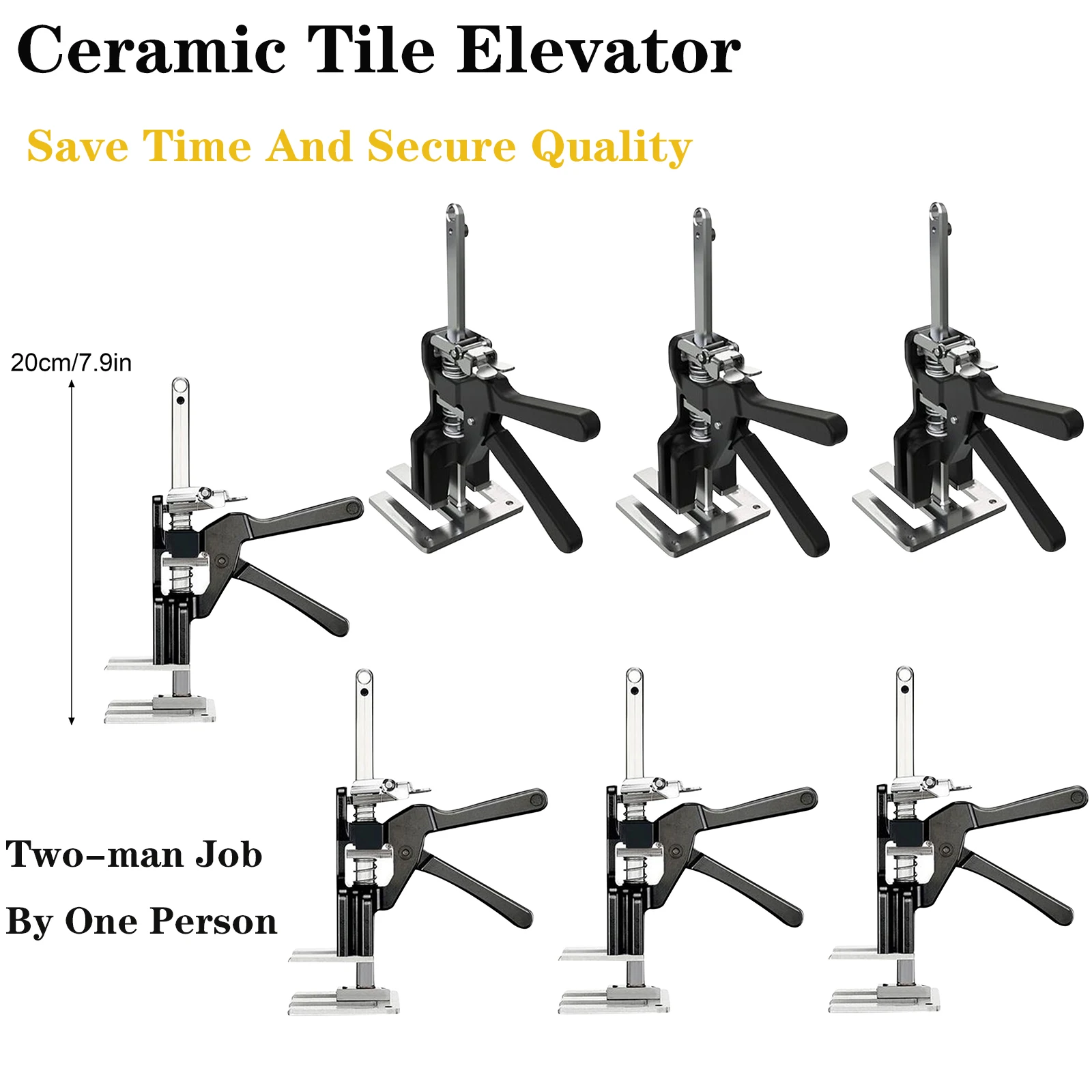 10PCS Practical Stainless Steel Tile Height Regulator Wall Leveling Precision Locator Lifting Construction Tool
10PCS Practical Stainless Steel Tile Height Regulator Wall Leveling Precision Locator Lifting Construction Tool